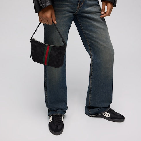 Men's G75 sneaker - black suede