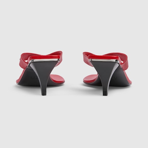 Women's Vittoria thong - red leather