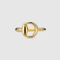 Gucci Horsebit 18k open ring - 18k yellow gold