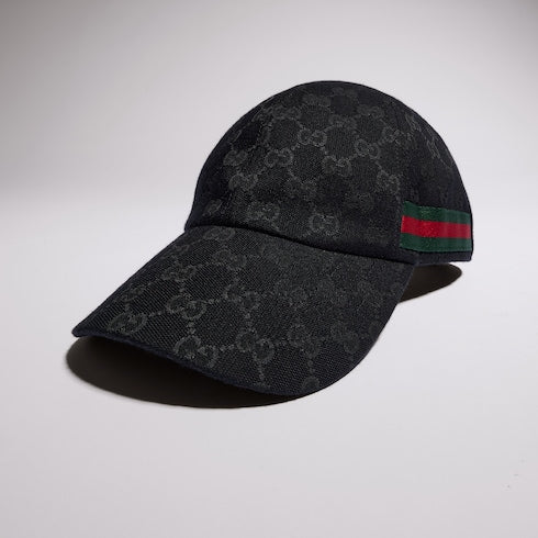 GG baseball hat with Web - black