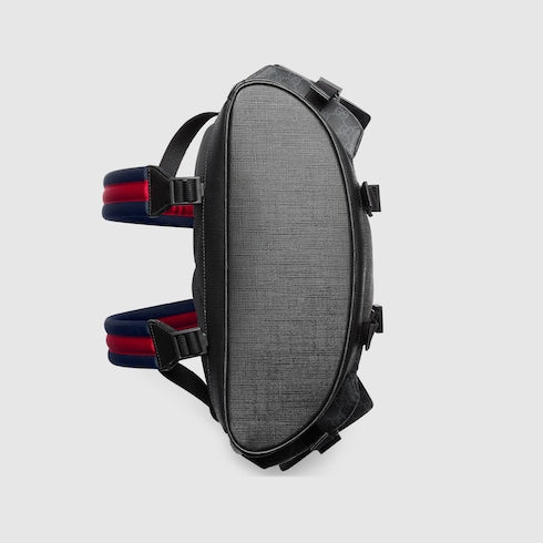 GG Black large backpack - black GG Supreme