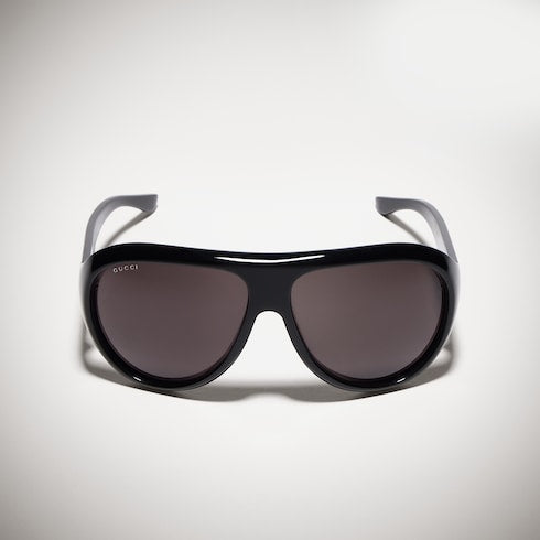 Pilot frame sunglasses - black
