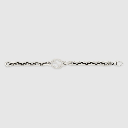 Interlocking G Bracelet - 925 Sterling Silver