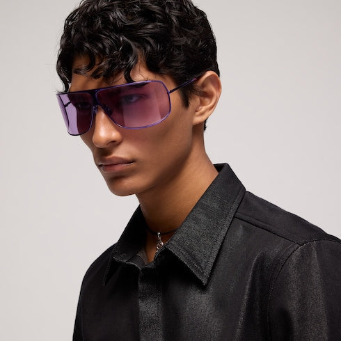 Mask frame sunglasses - purple