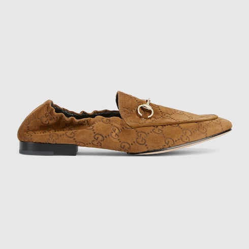 Women's Jordaan loafer - brown GG suede