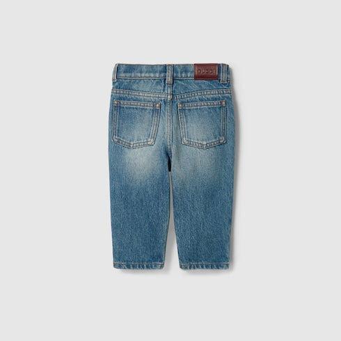Baby denim pants - blue