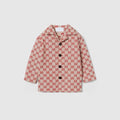 Baby GG canvas jacket - red
