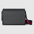 GG Black medium crossbody bag - black GG Supreme