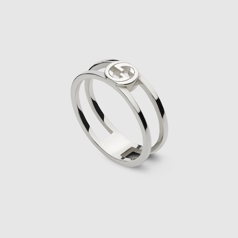 Gucci Interlocking ring - 925 sterling silver