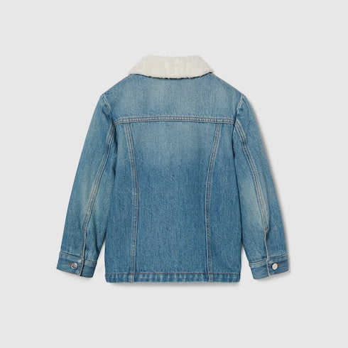 Children's denim jacket - blue