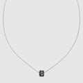 Gucci Interlocking 18k pendant necklace - 18k white gold
