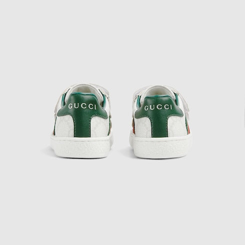 Toddler Ace sneaker - white GG Supreme canvas