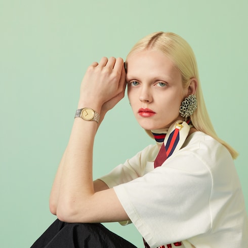 GUCCI 25H watch, 30mm - steel