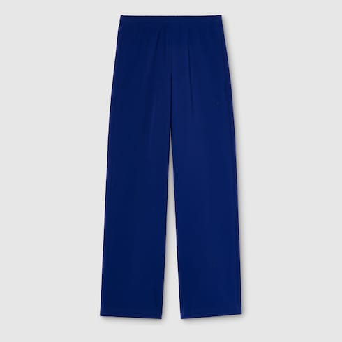 Stretch nylon sportswear pants - bright blue