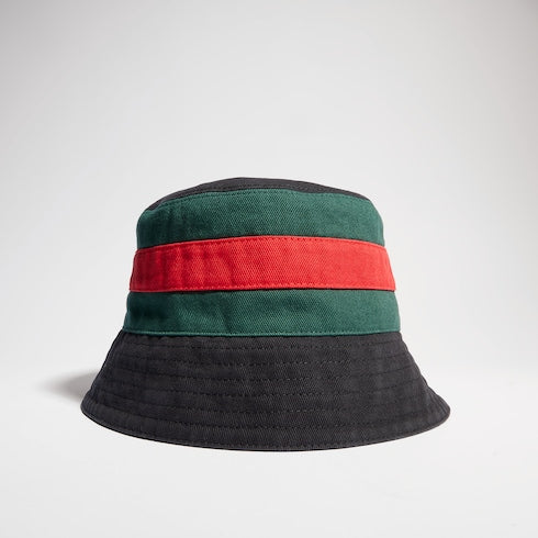 bucket hat with Web - Washed cotton