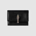 Dionysus small wallet - black leather