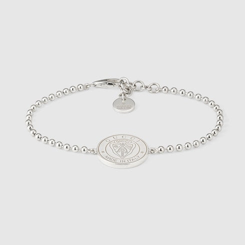 Gucci crest boule bracelet - 925 sterling silver