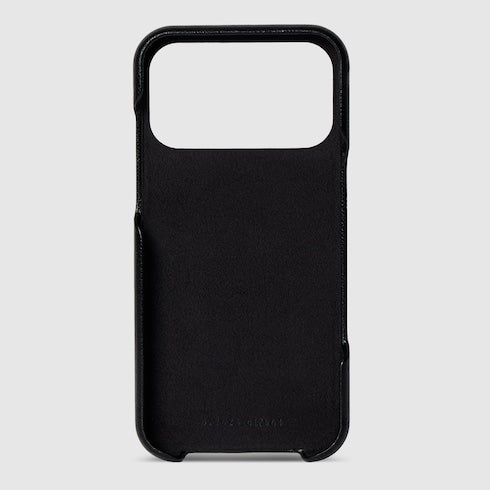 Case for iPhone 17 Pro Max - black leather