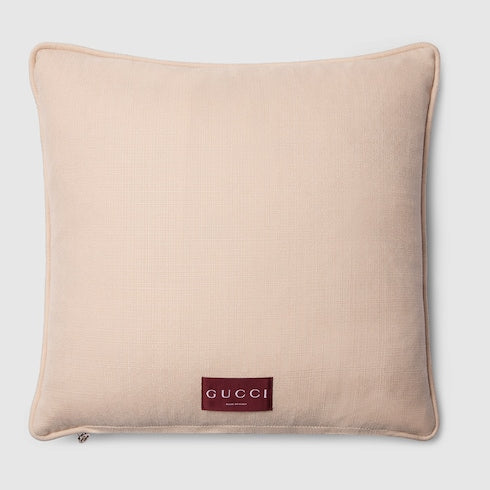GG cushion - ivory