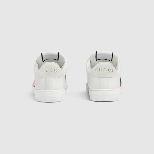 Men's Screener sneaker - white leather