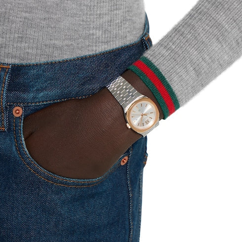 GUCCI 25H watch, 30mm - steel