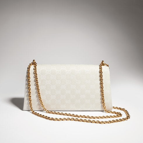 Dionysus medium shoulder bag - ivory GG canvas