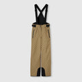 GG technical fabric jacquard pants - beige and dark brown