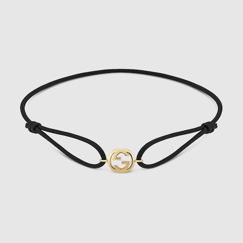 Gucci Interlocking 18k charm bracelet - 18k yellow gold