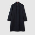 Double wool coat - blue