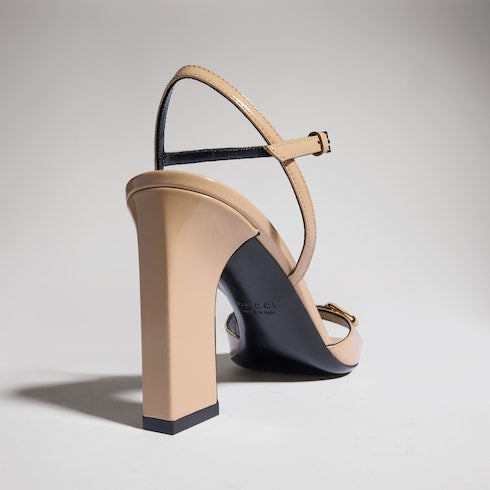 Women's Signora sandal - beige leather