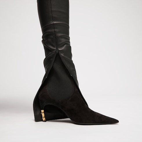 Women's Castello bootie - black suede