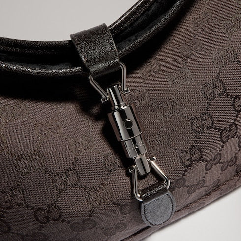 Gucci Jackie 1961 medium shoulder bag - brown GG canvas