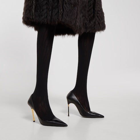 Women's Bombshell pump - black leather