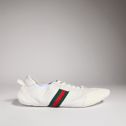 Women's Flex sneaker - white suede and leather