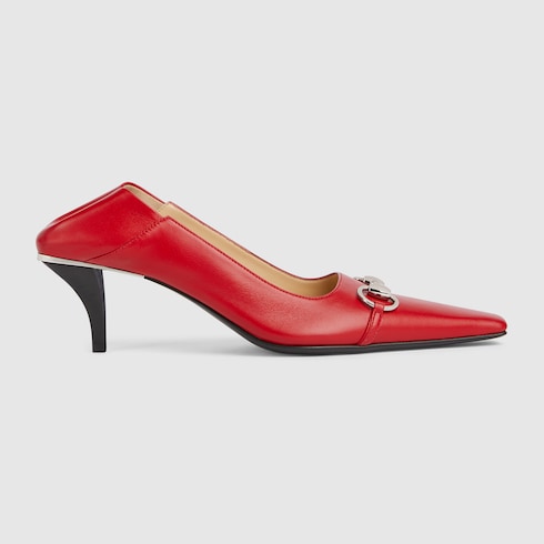 Women's Vittoria pump - red leather