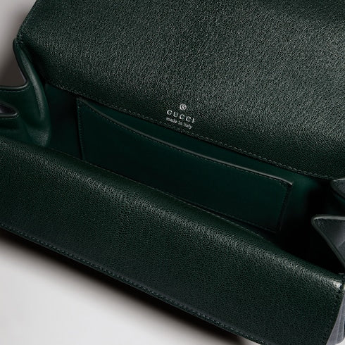Dionysus medium shoulder bag - green leather