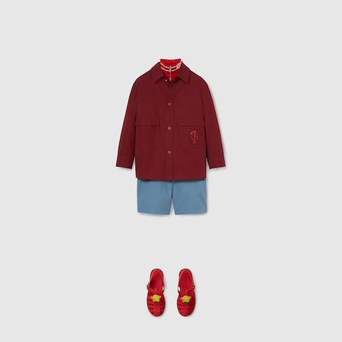 Children's jersey sweatshirt - red