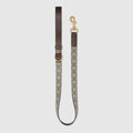 Large pet leash - beige and ebony Supreme