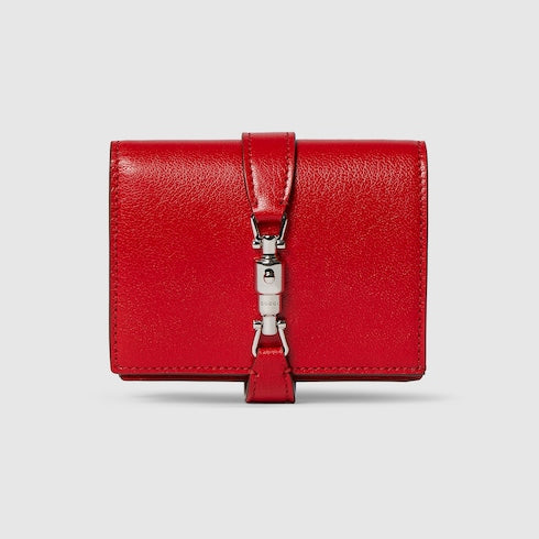 Gucci Jackie medium wallet - red leather