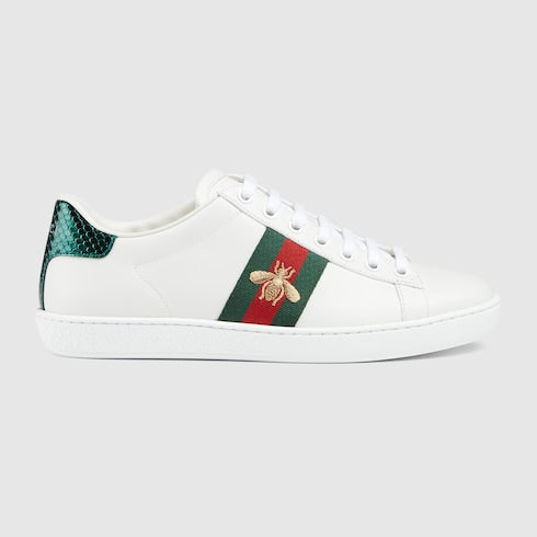White Women's Ace Embroidered Trainers - White