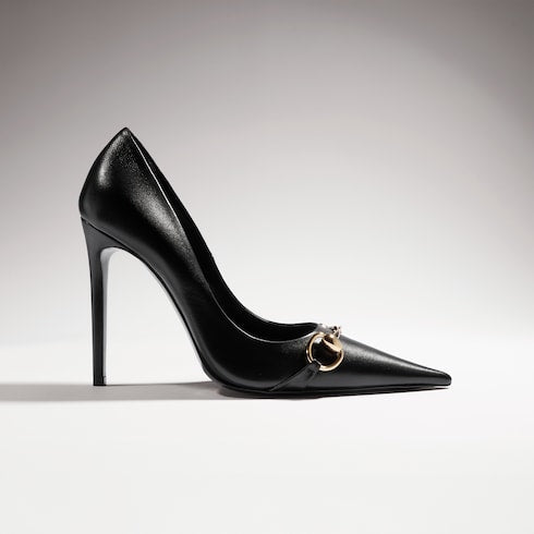 Women's Donna pump - black leather