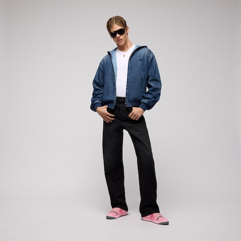 Men's Screener sneaker - bright pink nylon
