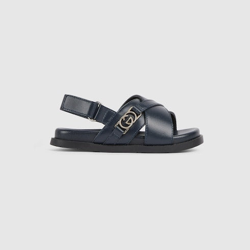 Toddler sandal - dark blue leather