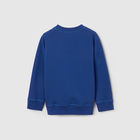 Children's cotton sweatshirt - dark blue