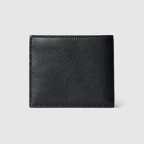 Lira bi-fold wallet - black leather
