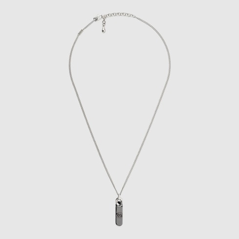 Gucci Interlocking pendant necklace - 925 sterling silver