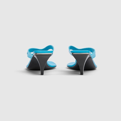 Women's Vittoria thong - bright blue leather