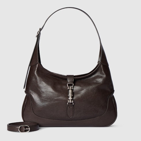 Gucci Jackie 1961 medium shoulder bag - dark brown leather