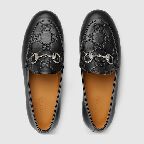 Children's loafer with Horsebit - black leather