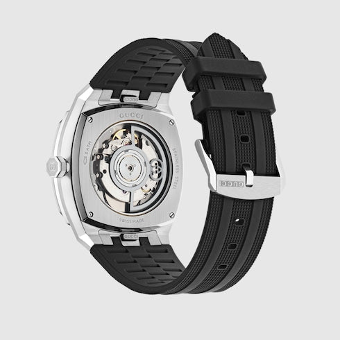 Gucci 25H watch, 40mm - black rubber
